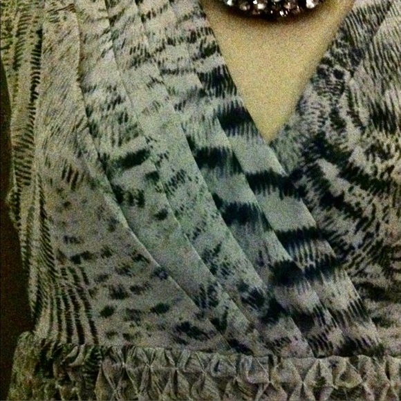 Banana Republic Animal Print Blouse - Picture 4 of 4